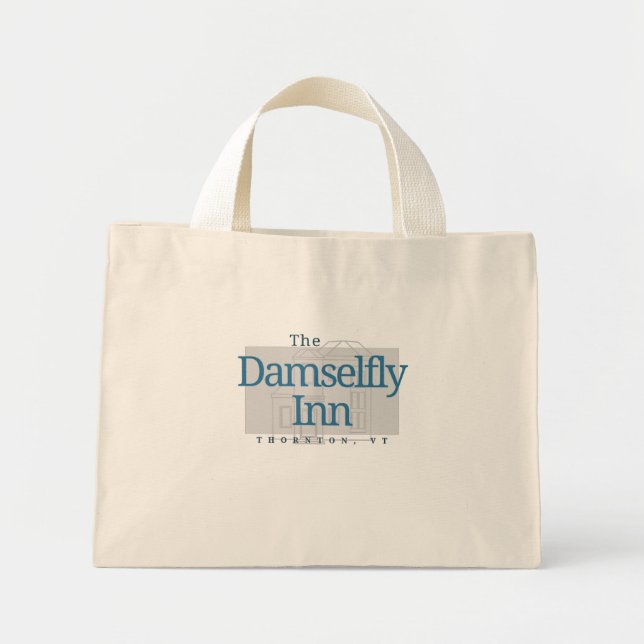 Bolso De Tela Diminuto Damselfly Inn Tote Bags (Frente)