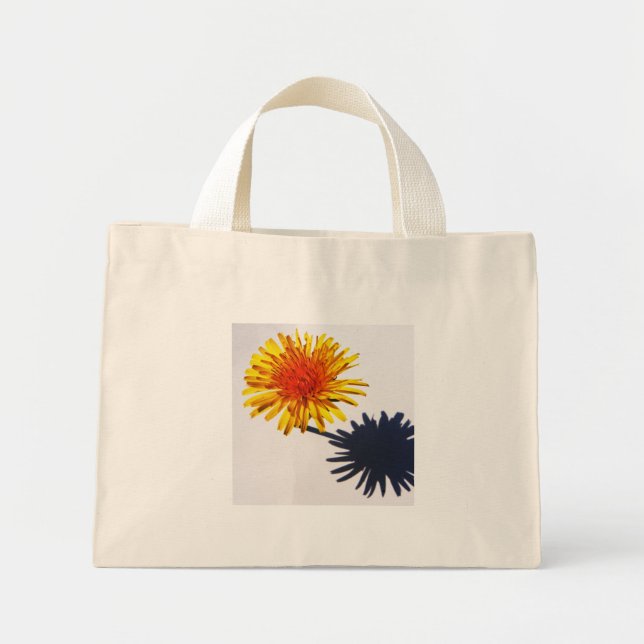 Bolso De Tela Diminuto Dandelion y Shadow ttcna (Frente)