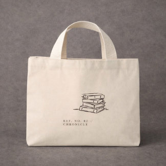 Bolso De Tela Diminuto Dark Academia – Arte de Libros Antiguos | Regalo p