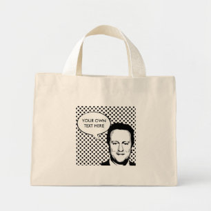 Bolso De Tela Diminuto David Cameron