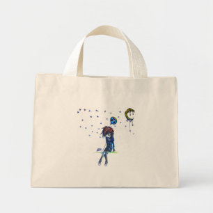 Bolso De Tela Diminuto debajo de las estrellas