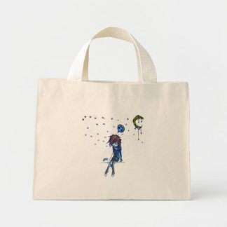 Bolso De Tela Diminuto debajo de las estrellas