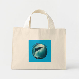 Bolso De Tela Diminuto Deep Live Free Dolphin