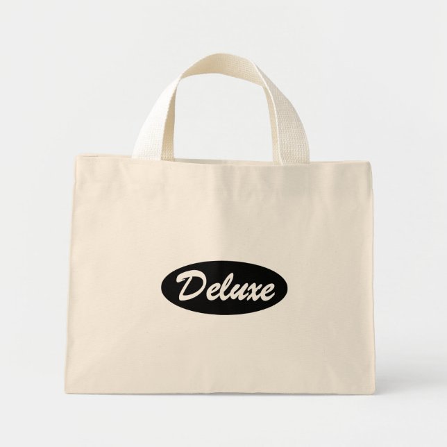 Bolso De Tela Diminuto Deluxe (Frente)
