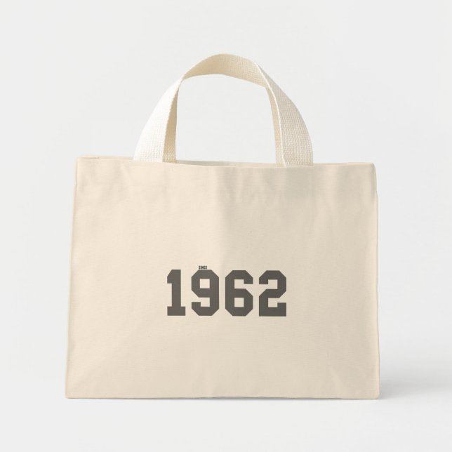 Bolso De Tela Diminuto Desde 1962 (Frente)