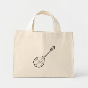 Bolso De Tela Diminuto "Dibujo" de Mandolin