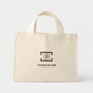Bolso De Tela Diminuto Diseño Promocional de Marca con Logotipo Empresari