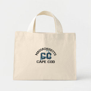 Bolso De Tela Diminuto Diseño "Varsity" de Cape Cod.