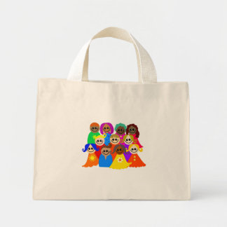 Bolso De Tela Diminuto Diversos niños