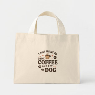 Bolso De Tela Diminuto Divertido perro amante Perro madre perro papá