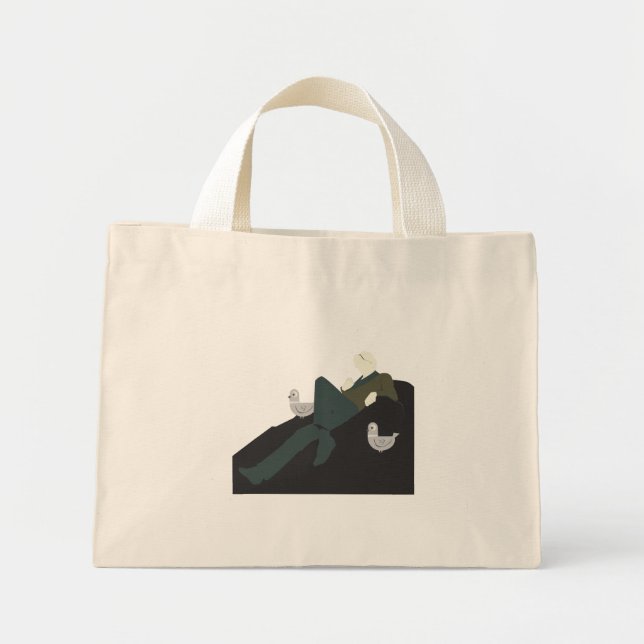 Bolso De Tela Diminuto Dublín gráfico (Frente)