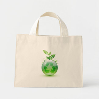 Bolso De Tela Diminuto Ecologista