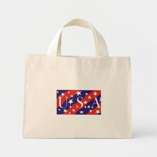 Bolso De Tela Diminuto EE.UU.1 - Tote