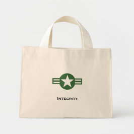 Bolso De Tela Diminuto EEUU Integrity Green