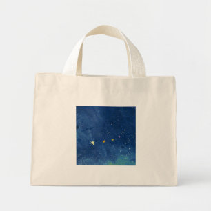 Bolso De Tela Diminuto El ilustracion estrellado
