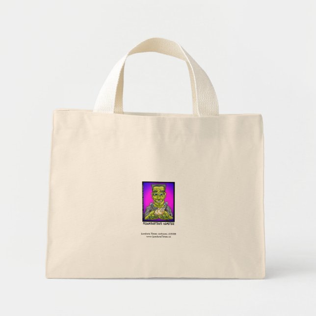 Bolso De Tela Diminuto El Personalizado honesto de Frankenstein Tote Bag (Frente)