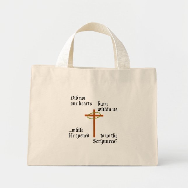 Bolso De Tela Diminuto Emmaus (Frente)