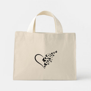 Bolso De Tela Diminuto Enseñar amor inspira a educar a un profesor educad