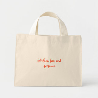 Bolso De Tela Diminuto fabuloso, divertido y magnífico
