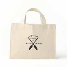 Familia Personalizada Nombre Casa Lago