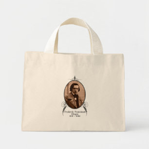 Bolso De Tela Diminuto Fryderyk Chopin