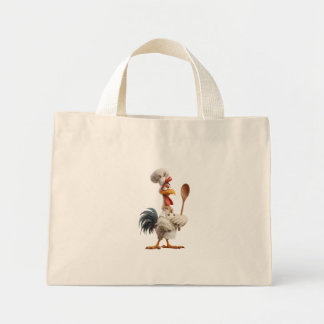 Bolso De Tela Diminuto Gallo