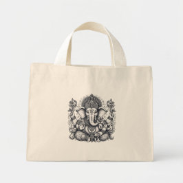 Bolso De Tela Diminuto Ganesha Dios de los Nuevos Comienzos