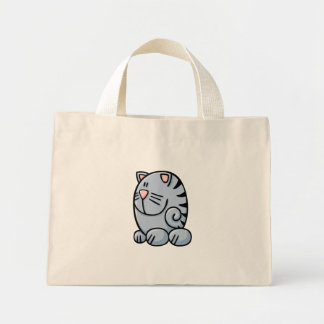 Bolso De Tela Diminuto Gato Personalizado