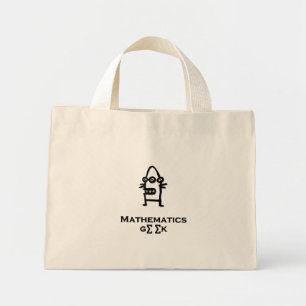 Bolso De Tela Diminuto Geek de matemáticas de bots oculares