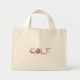Bolso De Tela Diminuto Golf