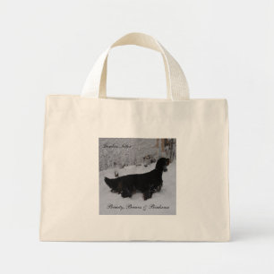 Bolso De Tela Diminuto Gordon Setter Tote Bag