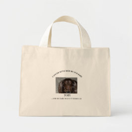Bolso De Tela Diminuto Gráfico de fuerza para sobreviviente de mascota