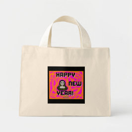 Bolso De Tela Diminuto Griys New Year Wiers Tiny Tote Bag