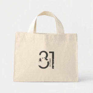 Bolso De Tela Diminuto Halloween Black Spider 31 de octubre