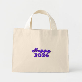 Bolso De Tela Diminuto Happy 2026
