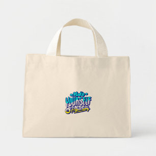 Bolso De Tela Diminuto haz de ti mismo un diseño motivacional prioritario
