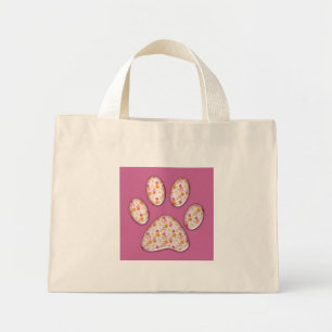 Bolso De Tela Diminuto huella de pezuña