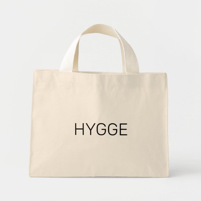 Bolso De Tela Diminuto Hygge Black (Frente)