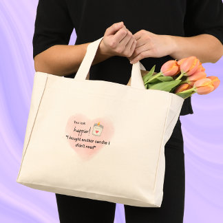 Bolso De Tela Diminuto I bought another candle I didn’t need Tote Bag