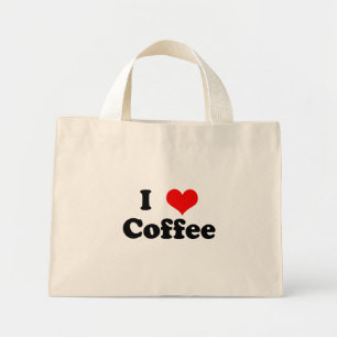 Bolso De Tela Diminuto I Heart Tote Bas - Personalizado