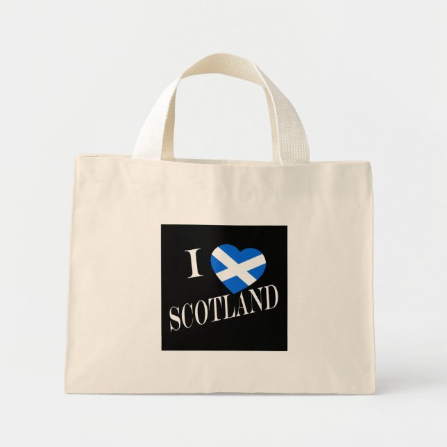 Bolso De Tela Diminuto I Heartflag Scotland wt ttcn (Frente)