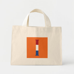 Bolso De Tela Diminuto I Monograma colocado sobre la bandera de la LND en