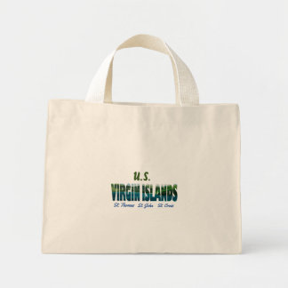 Bolso De Tela Diminuto Islas Vírgenes de los Estados Unidos