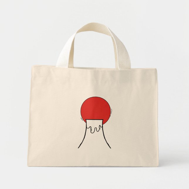 Bolso De Tela Diminuto Japón (Frente)