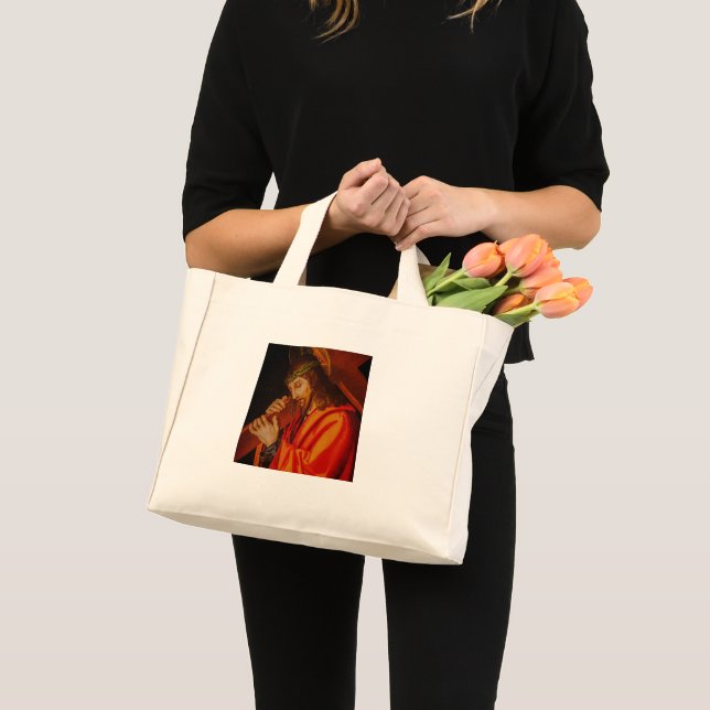 Bolso De Tela Diminuto Jesus carrying the cross toten bag (Anverso (producto))