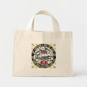 Bolso De Tela Diminuto Jugar Dominó 