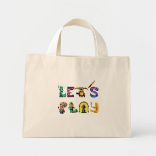 Bolso De Tela Diminuto Juguemos