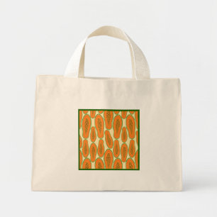 Bolso De Tela Diminuto Juicy Papaya