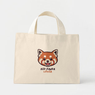 Bolso De Tela Diminuto Kawaii Red Panda Lover