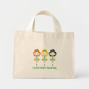 Bolso De Tela Diminuto KIDLETS bailarina irlandesa bailarina zapatera tro